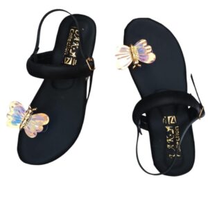 Women's Fancy Fabric Kolhapuri Chappal