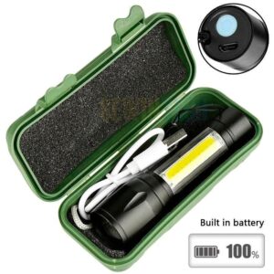 COB USB Rechargeable flashlight