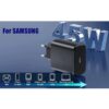 Original 45W PD Super Fast Charger With Type-C to Type-C Cable For All Samsung_Smartphone