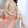 Women's Unstitched Lawn Embroidered Suit