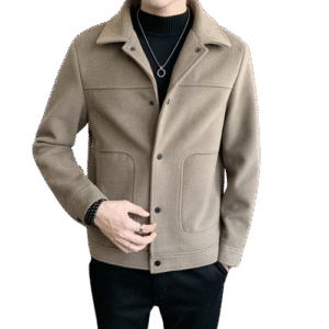 Men's Korean Style Trendy Wool Jacket