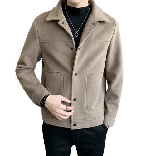 Men's Korean Style Trendy Wool Jacket