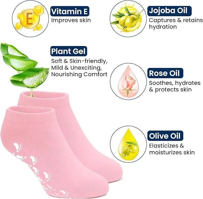 Moisturizing Spa Gel Socks