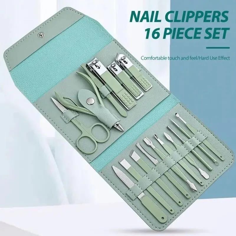 16 Pieces Manicure Kit