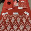 2 Pcs Women's Embroidered Suit